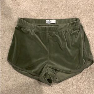 Hollister Velvet Shorts